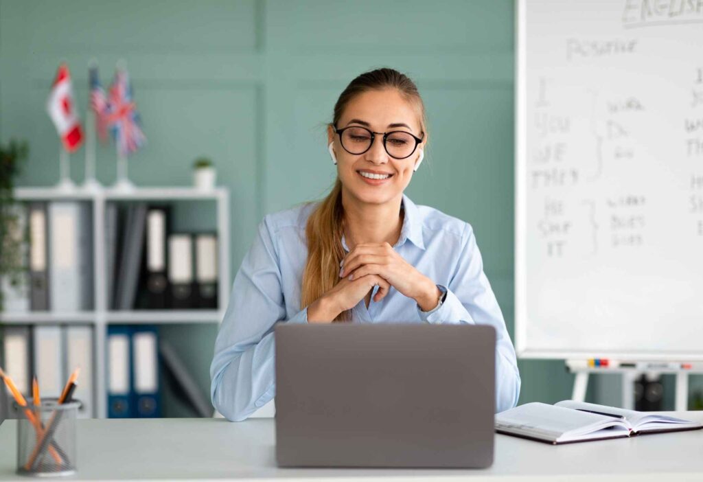 Professional completing CAPS certification training courses