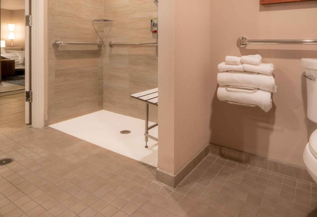 Home modifications like grab bars and ramps for aging in place