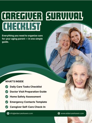 CAREGIVER SURVIVAL CHECKLIST